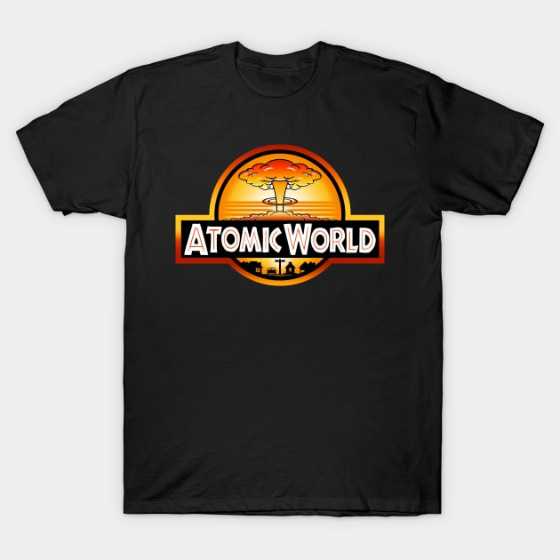 Atomic World T-Shirt by Apgar Arts